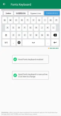 Script Fonts for FlipFont android App screenshot 8